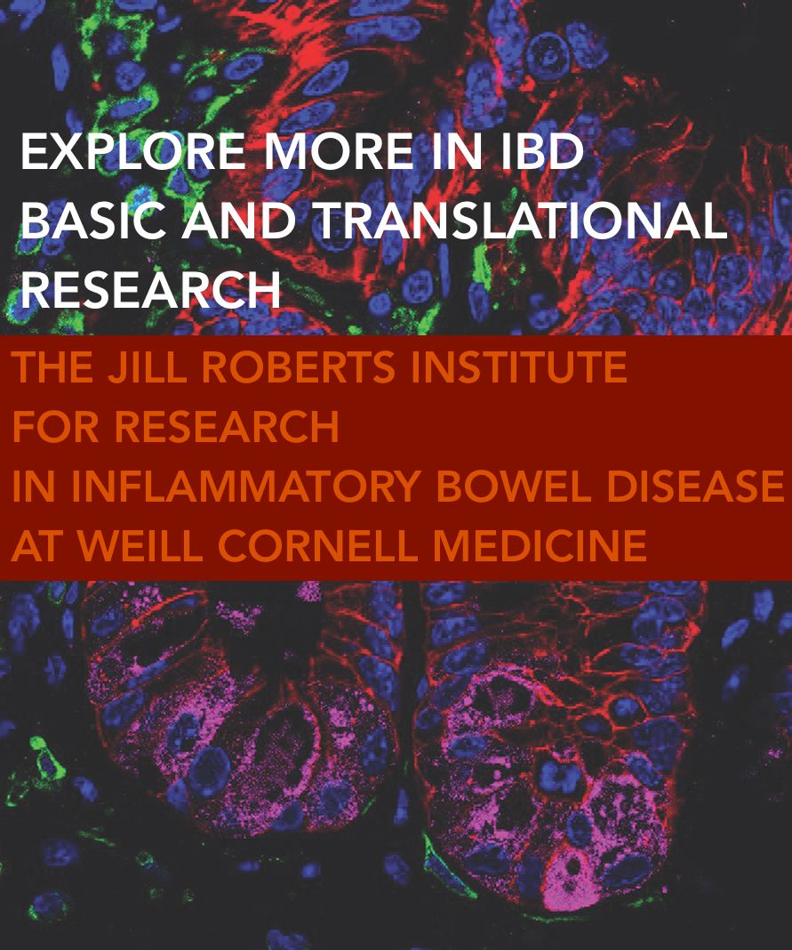The Jill Roberts Institute for Research in Inflammatory Bowel Disease